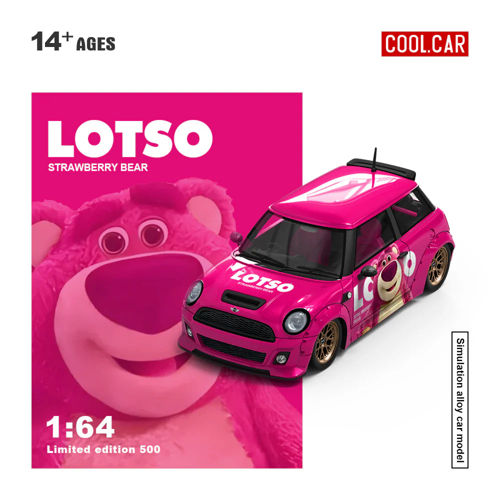 Cool Car 1:64 Mini Cooper Lotso Livery - Container set version