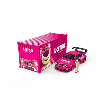 Cool Car 1:64 Porsche 964 LotsoLivery - Container version