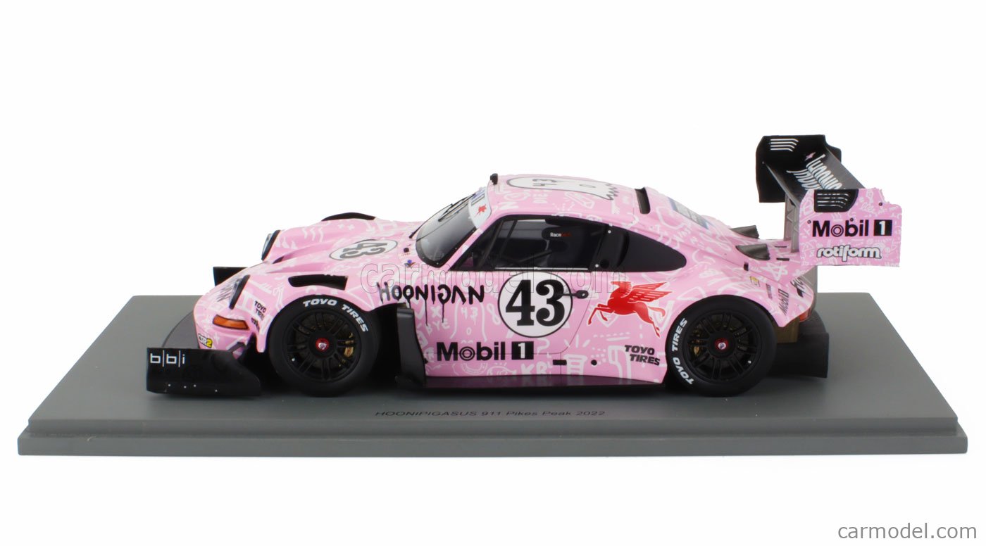 SPARK 1/64 HOONIPIGASUS 911 No.43 Pikes Peak 2022 Ken Block (Pre-venta, dic-ene)