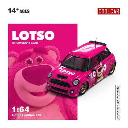 Cool Car 1:64 Mini Cooper Lotso Livery - Container set version
