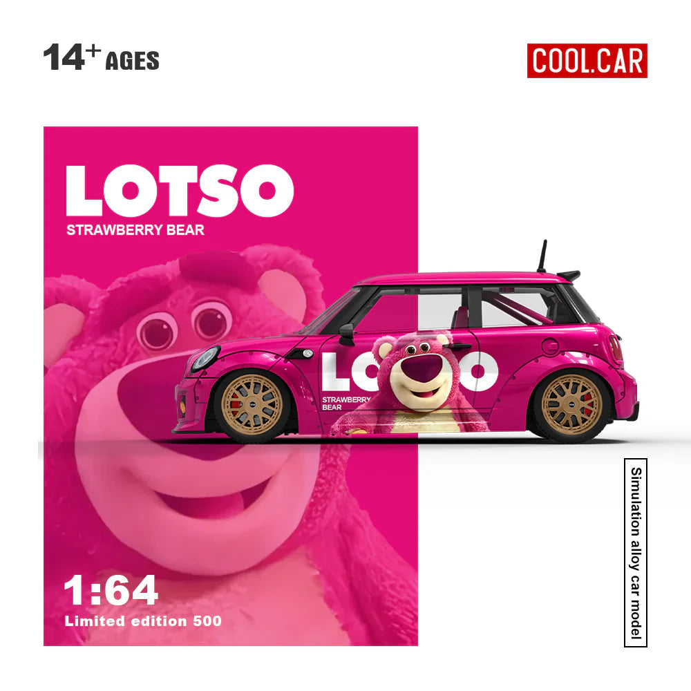 Cool Car 1:64 Mini Cooper Lotso Livery - Container set version