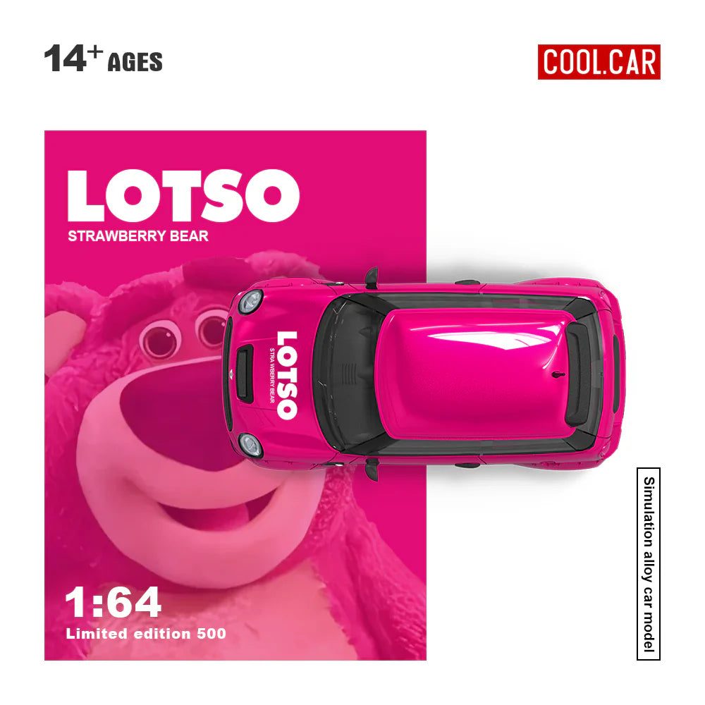 Cool Car 1:64 Mini Cooper Lotso Livery - Container set version