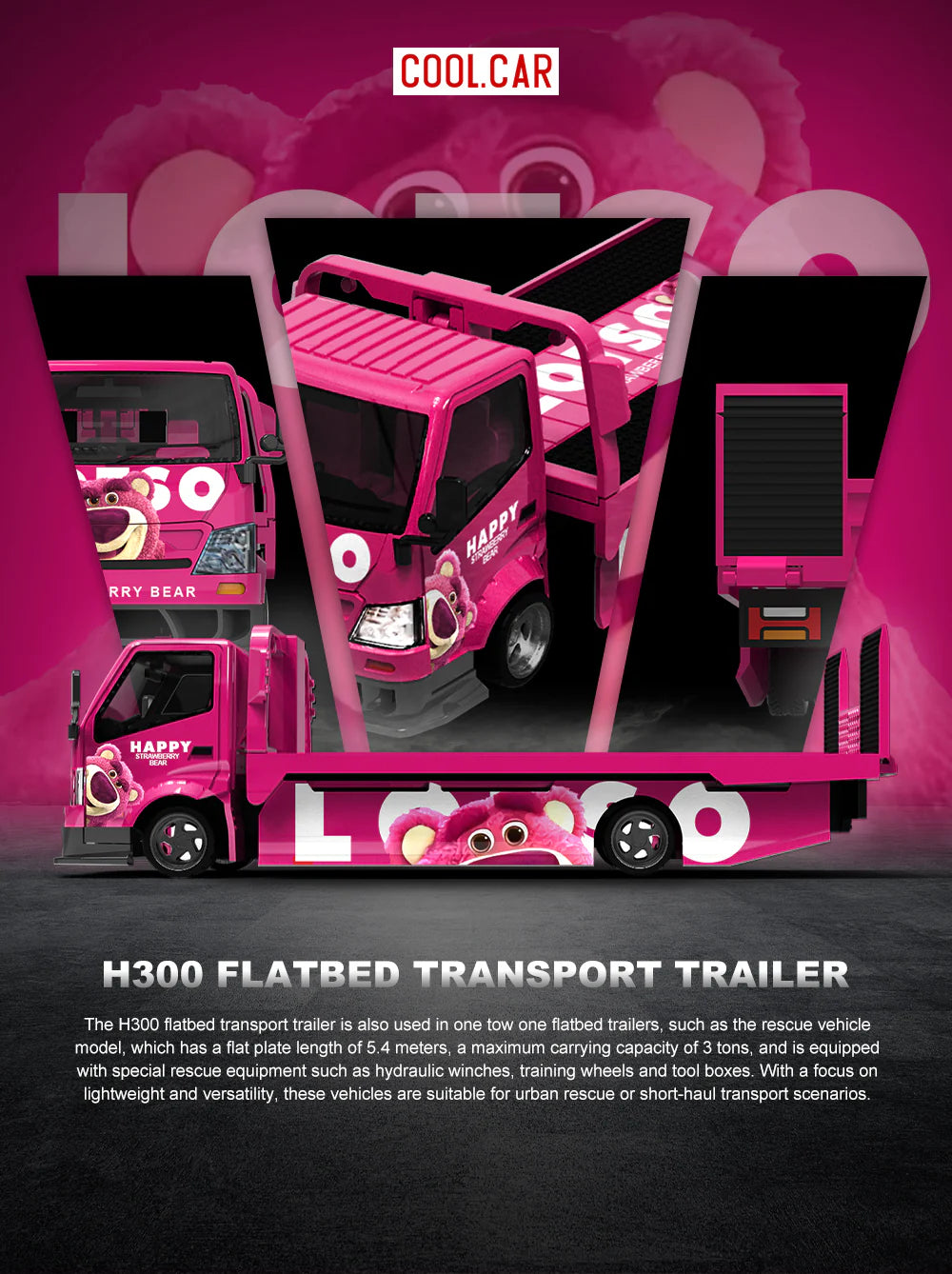 Cool Car 1:64 Mini Cooper Lotso Livery - Container set version