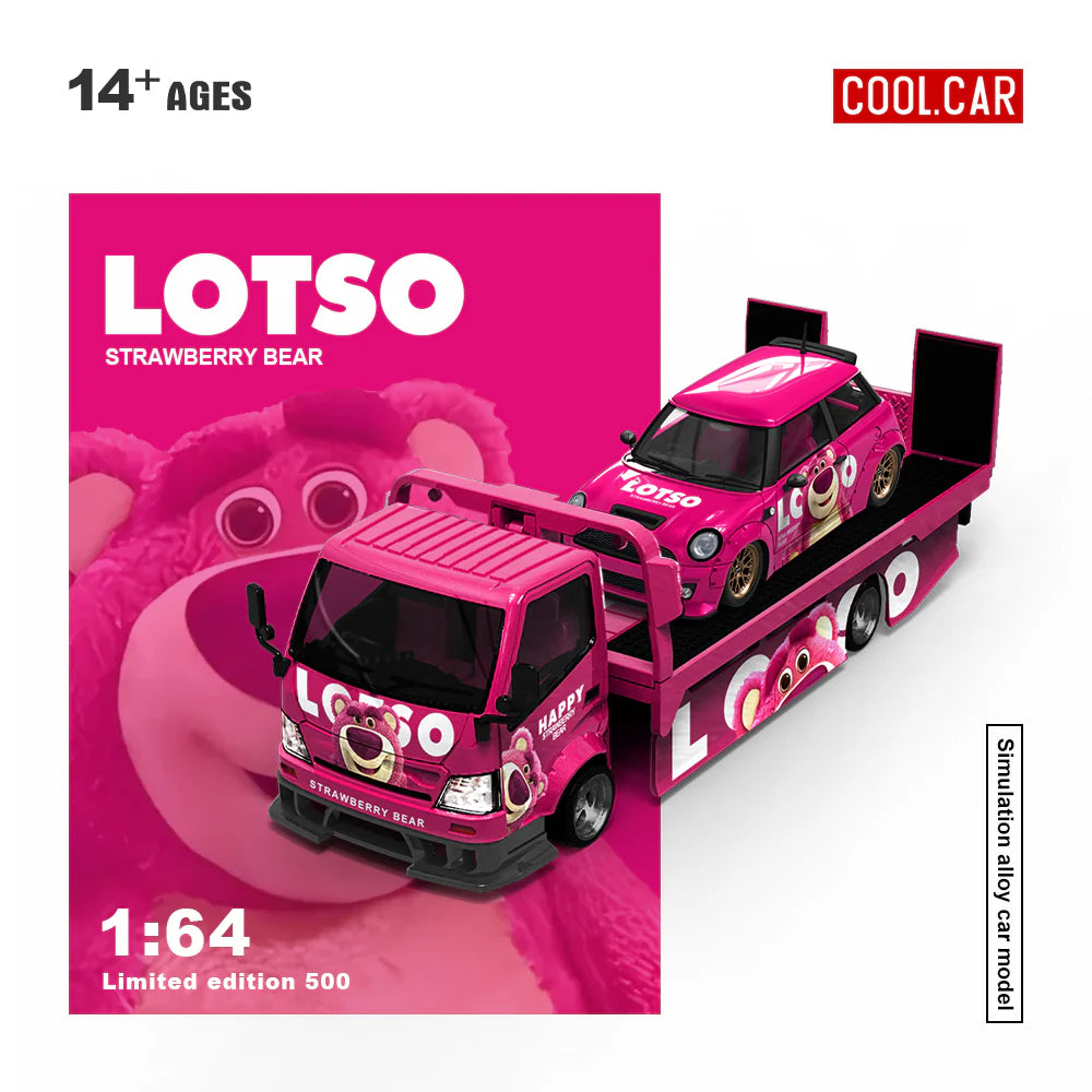 Cool Car 1:64 Mini Cooper Lotso Livery - Container set version