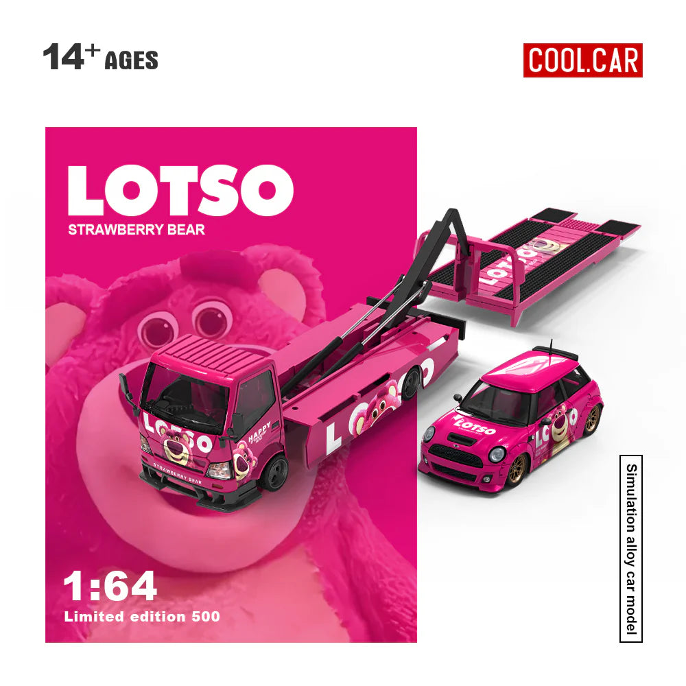 Cool Car 1:64 Mini Cooper Lotso Livery - Container set version