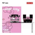 Cool Car 1:64 Hino H300 Flatbed Trailer - Hello Kitty Livery