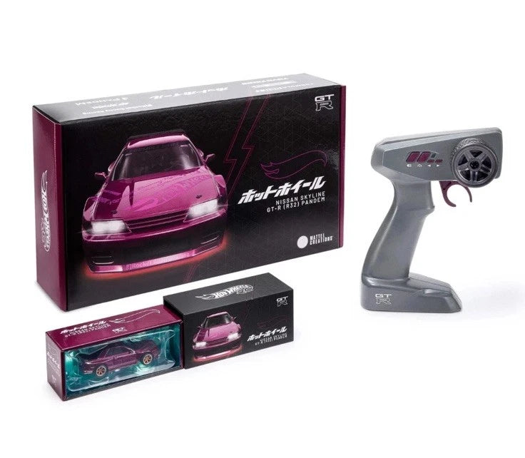 Mattel RC/RLC 1:64 Radio Controlled Nissan Skyline R32 Pandem Vehicle